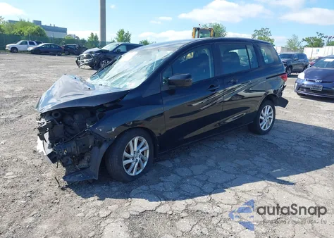 2012 Mazda Mazda5 Sport из США, поврежденный, VIN JM1CW2BL9C0107826
